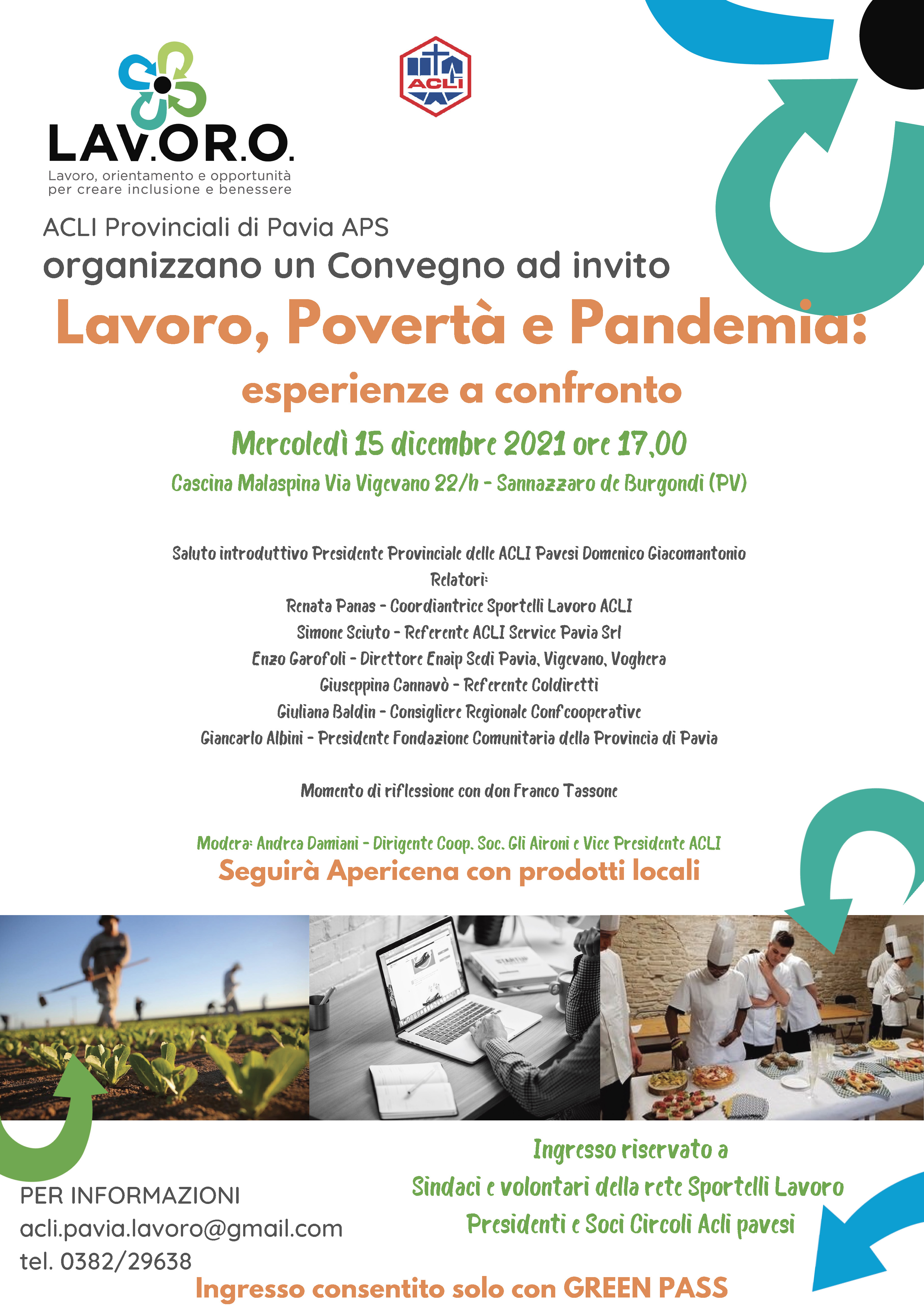 Convegno: lavoro, povertà e pandemia