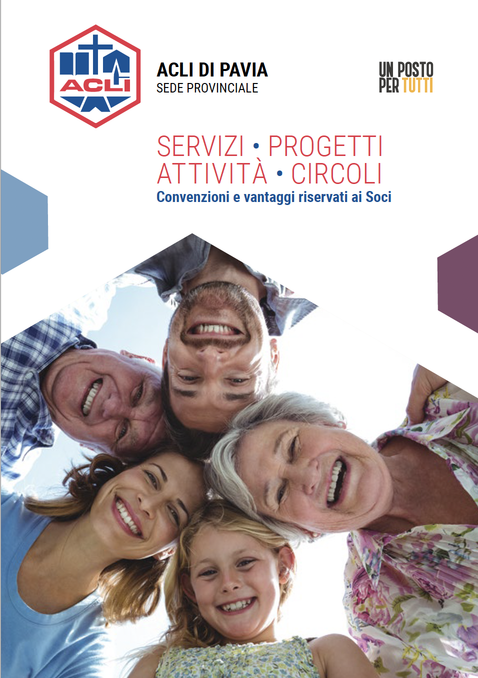 Copertina della Brochure ACLI di Pavia