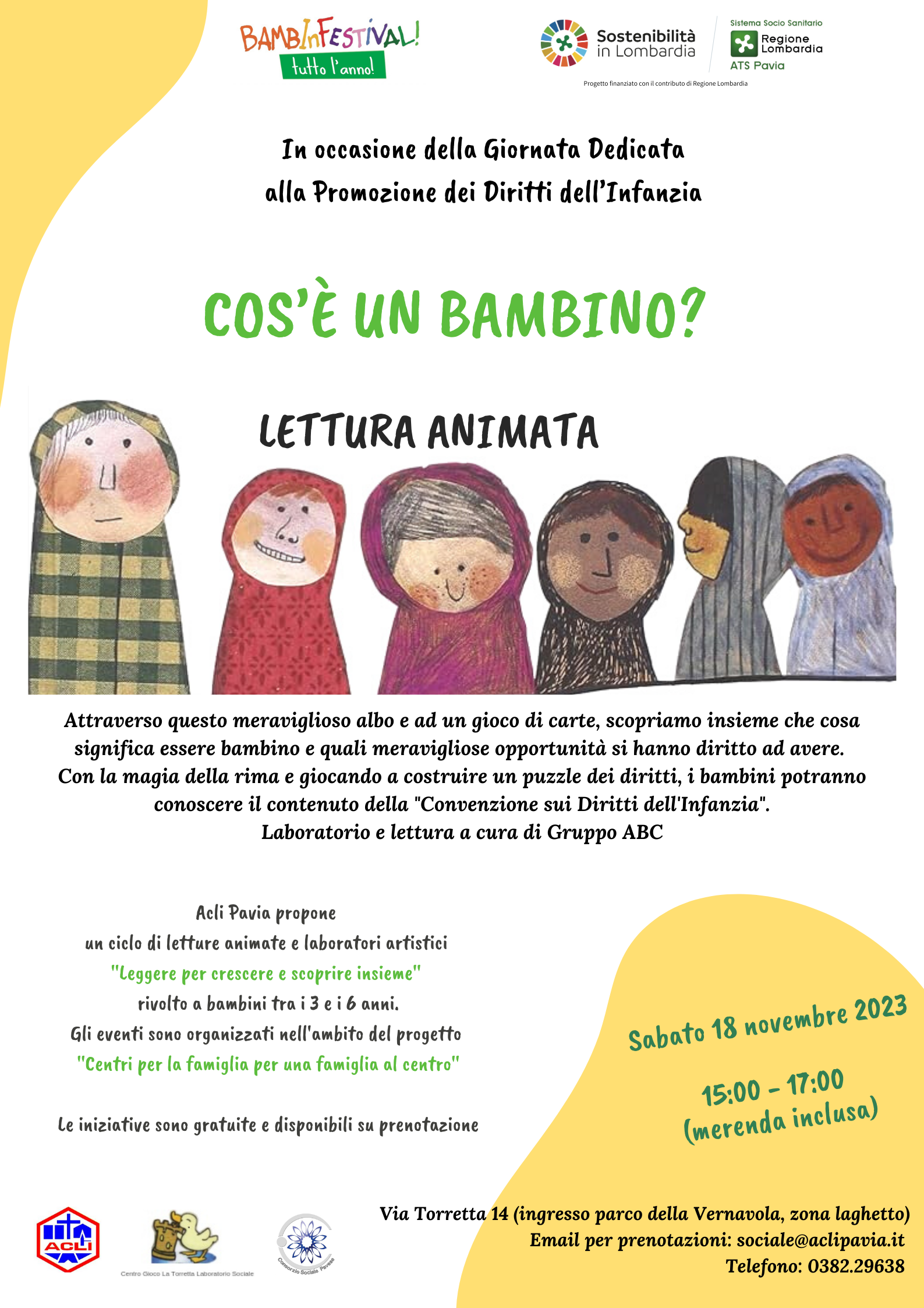 Lettura animata: Cos'è un bambino?